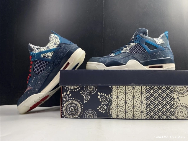 Kicked Out Shoe Store 4 Retro CW0898-400 SE Sashiko Air Jordan 0705